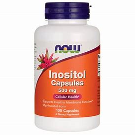 Now Foods Inositol Mg Myo Inositol Form Veg Capsules Nature